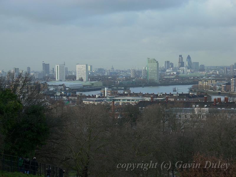 View from Observatory Hill, Greenwich Park DSCN0886.JPG -           